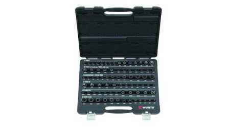 1/4 +1/2 + 3/8 inch Socket Wrench Ass 77PC